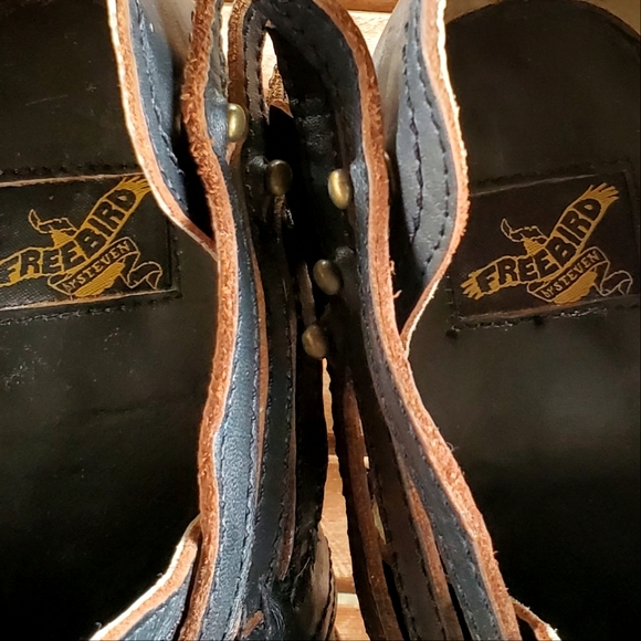 Authentic Freebird Gate Ankle Boots 3" Heel - Picture 5 of 5